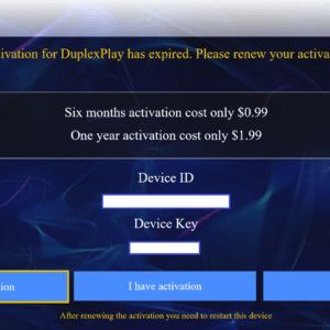 duplex play activation